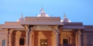 ओहियो के श्री स्वामीनारायण मंदिर पर पथराव, खिड़कियों के शीशे टूटे