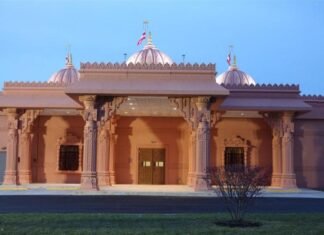 ओहियो के श्री स्वामीनारायण मंदिर पर पथराव, खिड़कियों के शीशे टूटे