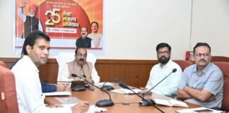 उप मुख्यमंत्री अरुण साव ने ‘सेवा संकल्प अभियान’ की तैयारियों की समीक्षा की