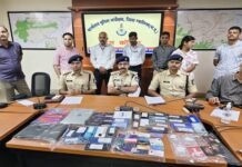 ग्वालियर पुलिस ने विंडसर हिल्स स्थित डुप्लेक्स से संचालित करोड़ों रुपए के साइबर फ्रॉड नेटवर्क का किया पर्दाफाश, पांच आरोपी गिरफ्तार