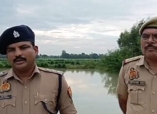 हरदत्तनगर गिरंट के थाना क्षेत्र अंतर्गत इमिलिया गांव के पास तालाब में एक महिला का शव मिला