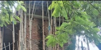 निचलौल में 4 मुकदमों के आरोपी हिस्ट्रीशीटर/मनबढ़ ने तोड़ी ‘डीह बाबा स्थान’ की बाउंड्री, गांव में तनाव
