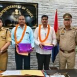 सेवानिवृत्त 02 पुलिसकर्मियों को पुलिस अधीक्षक संतकबीरनगर ने दी भावभीनी एवं ससम्मान विदाई