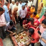 35 फुट ऊंचे मानस्तंभ का भूमि पूजन